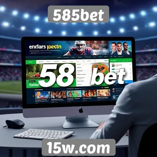 Experiência do usuário no site 585bet